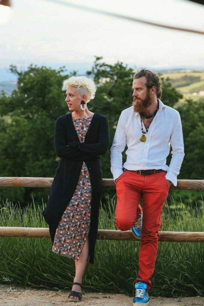 Aliocha Iordanoff et Juliette Brunerie