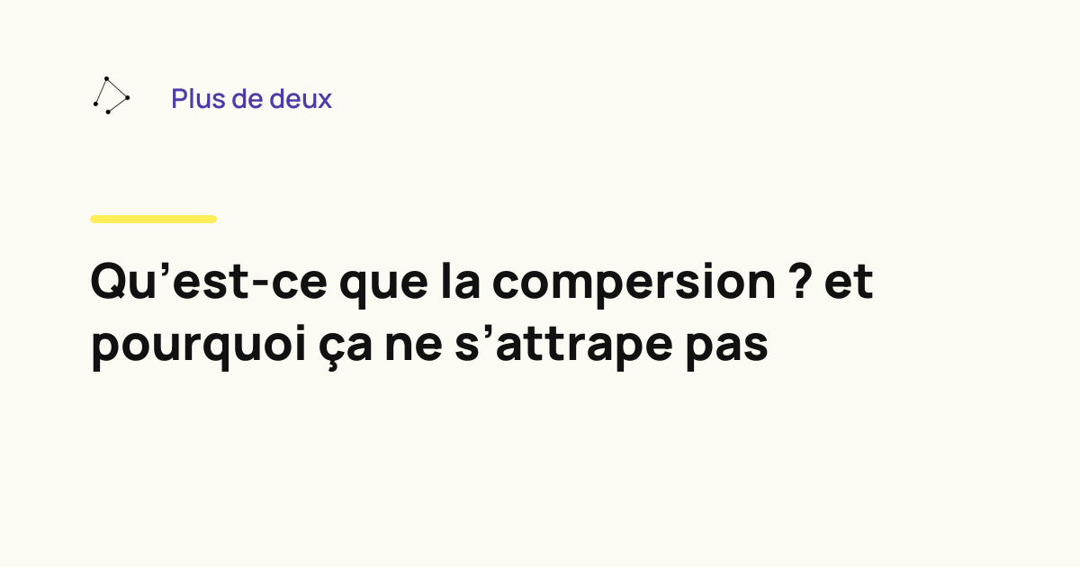 Qu'est-ce que la compersion ? et pourquoi ça ne s'attrape pas